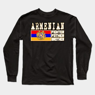 Armenian D4Fighter Father Brother, Armenia Flag, Armenia Long Sleeve T-Shirt